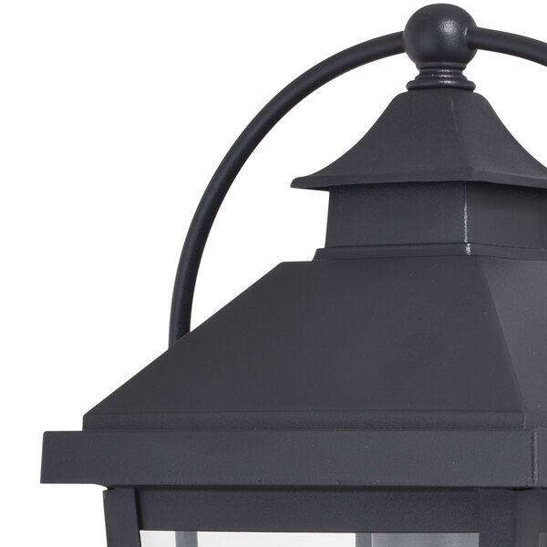 Lexington Textured Black One-Light Outdoor Wall Sconce, image 3