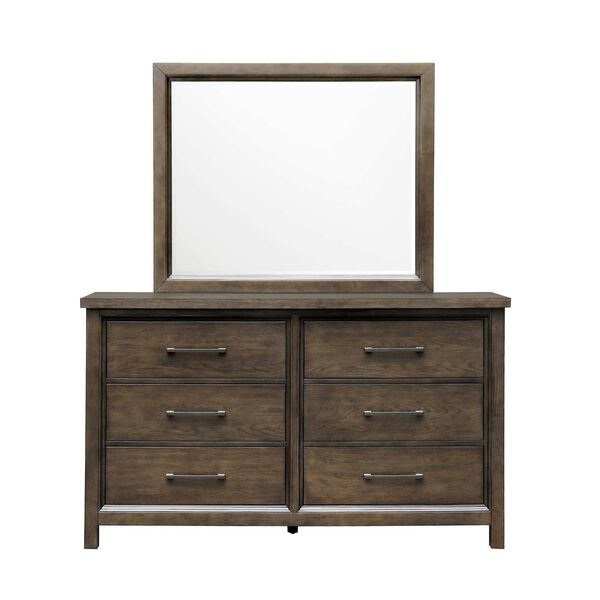 Denman Rich Brown Dresser Mirror, image 5