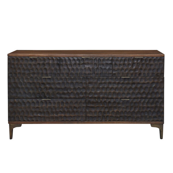 Vallarta Two Tone and Bronze 60-Inch Wood Dresser, image 1