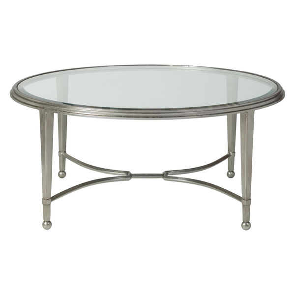 Metal Designs Silver Sangiovese Round Cocktail Table, image 2