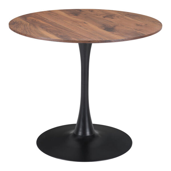 Opus Brown and Black Dining Table, image 1