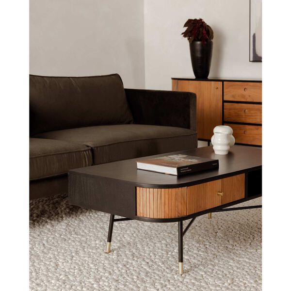 Bezier Black Coffee Table, image 4