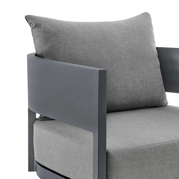 Argiope Dark Grey Outdoor Swivel Chair, image 6