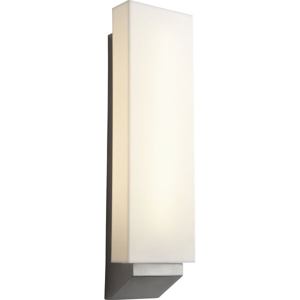 Polaris Satin Nickel One-Light LED Wall Sconce, image 2