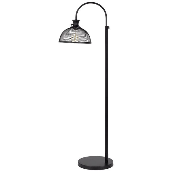 Lewiston Black One-Light Adjustable Floor Lamp, image 5