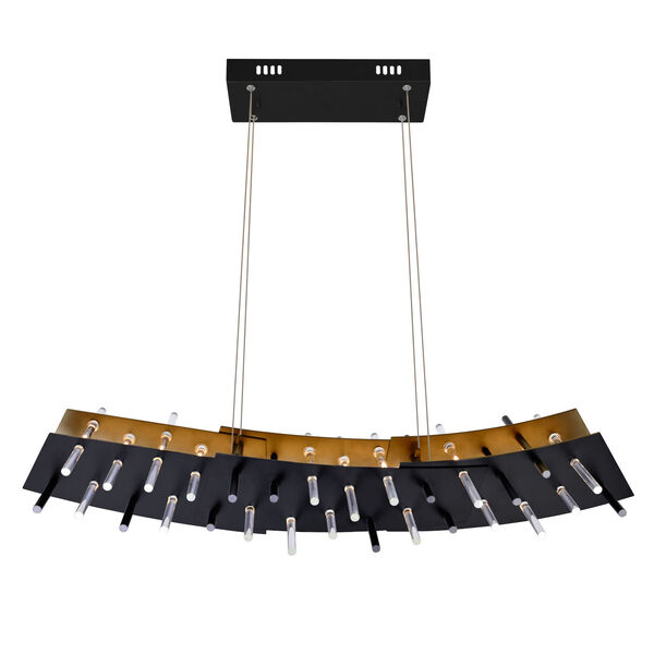 Gondola Black LED Chandelier, image 3