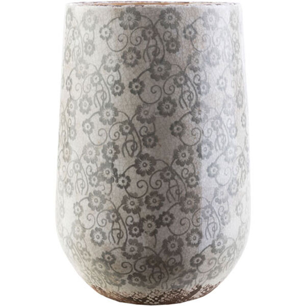 Quinn Gray Medium Table Vase, image 1