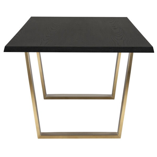 Versailles Onyx and Gold 95-Inch Dining Table, image 6