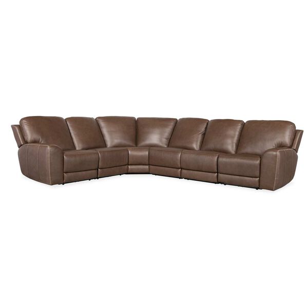 Light Brown Torres Six-Piece Power Sectional, image 1
