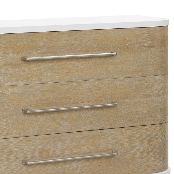 Pulaski Accents Brown Two-Toned Three Drawer Chest, image 4