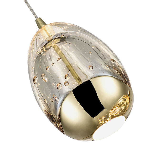 Venezia Gold Integrated LED Chandelier, image 4