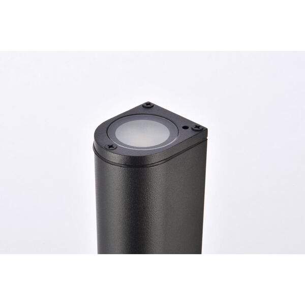 Raine Black 320 Lumens Eight-Light LED Outdoor Wall Sconce, image 5