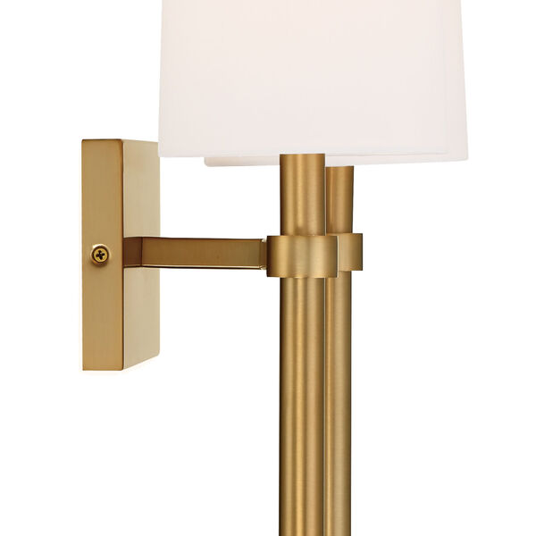 Bromley Vibrant Gold Two-Light Wall Sconce, image 6