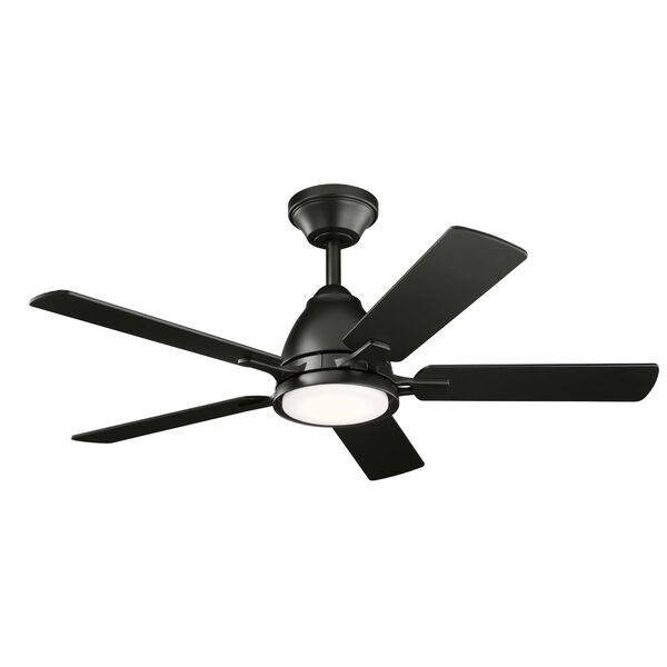 Arvada Satin Black 44-Inch LED Ceiling Fan, image 4