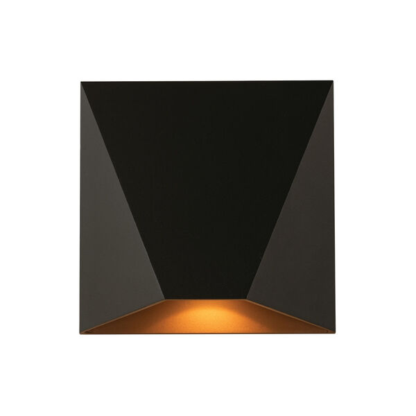Kylo Black Outdoor Integrated LED Wall Sconce, image 2