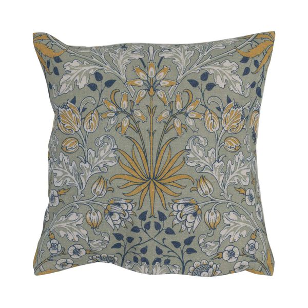 Multicolor Cotton 16 x 16-Inch Pillow with Floral Pattern, image 1
