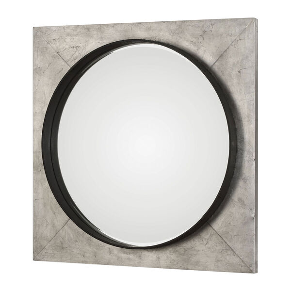 Solomon Metallic Silver Mirror, image 4