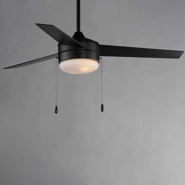 Trio Black Walnut Two-Light LED Ceiling Fan, image 3