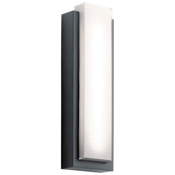 Dahlia Black 25-Inch Two-Light LED Outdoor Wall Sconce, image 1