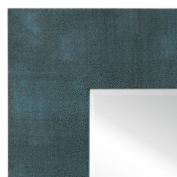 Shagreen Blue 30 x 30-Inch Beveled Wall Mirror, image 3