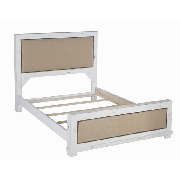 Willow Pearl King Upholstered Complete Bed, image 2