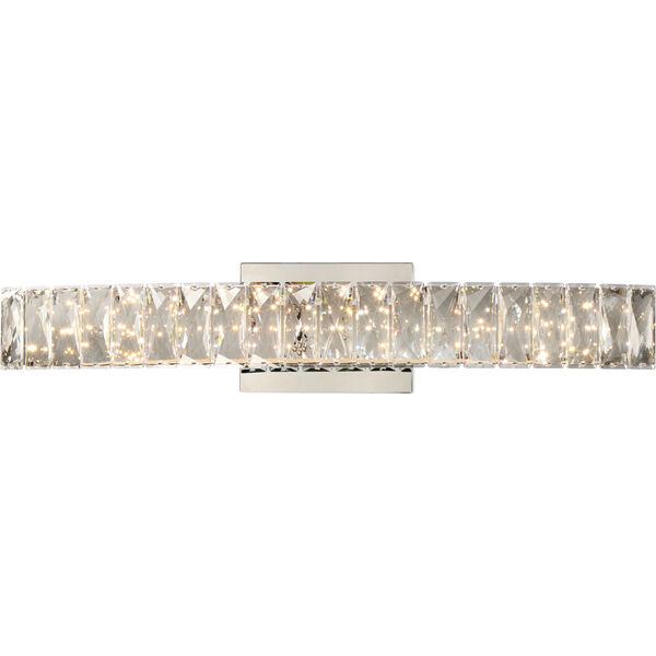 Platinum Collection Gala 24-Inch Polished Chrome Integrated LED Bath Light, image 1