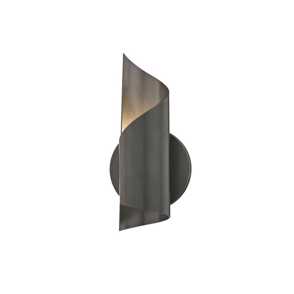 Evie Old Bronze 5-Inch LED Wall Sconce, image 1