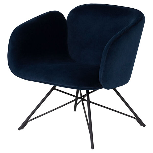 Doppio Dusk and Black Occasional Chair, image 1