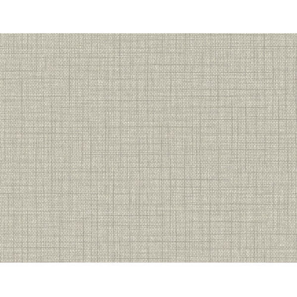 Texture Gallery Mindful Gray Woven Raffia Unpasted Wallpaper, image 1