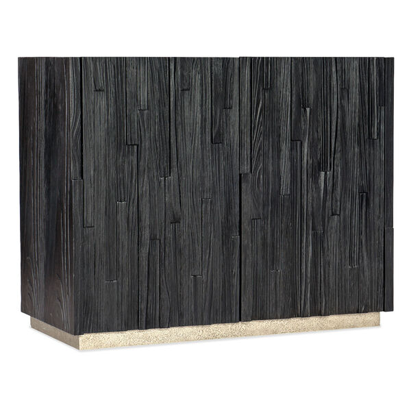 Chapman Charred Black and Pewter Shou Sugi Ban Accent Chest, image 1