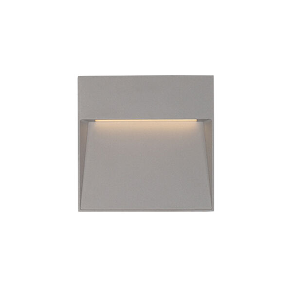 Casa Grey Four-Inch One-Light Square Wall Sconce, image 1