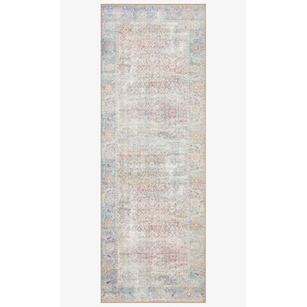 Wynter Red and Teal Rectangular: 3 Ft. 6 In. x 5 Ft. 6 In. Area Rug, image 3