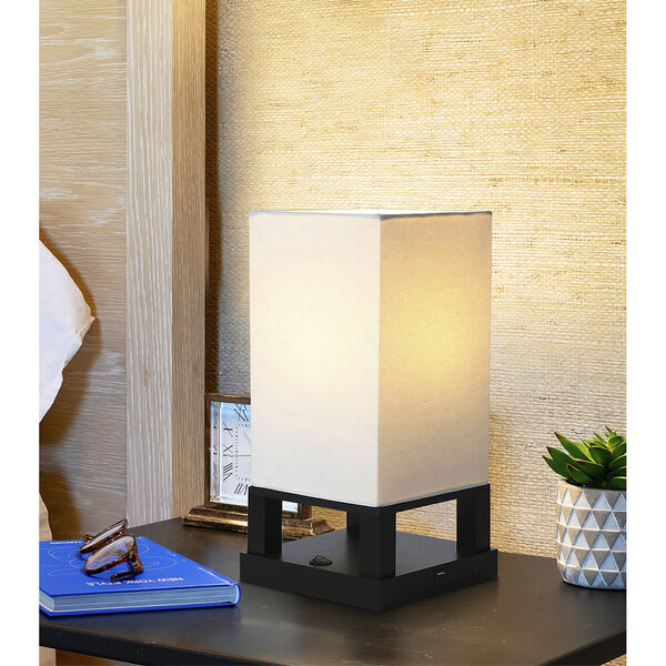 Maxwell Black LED Table Lamp, image 2
