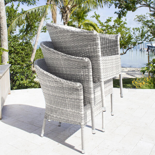 Athens Cabana Regatta Woven Armchair with Cushion, image 3
