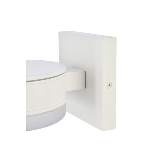 Raine White Eight-Light LED Outdoor Wall Sconce, image 5