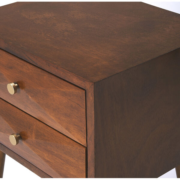 Brown 25-Inch Nightstand, image 3