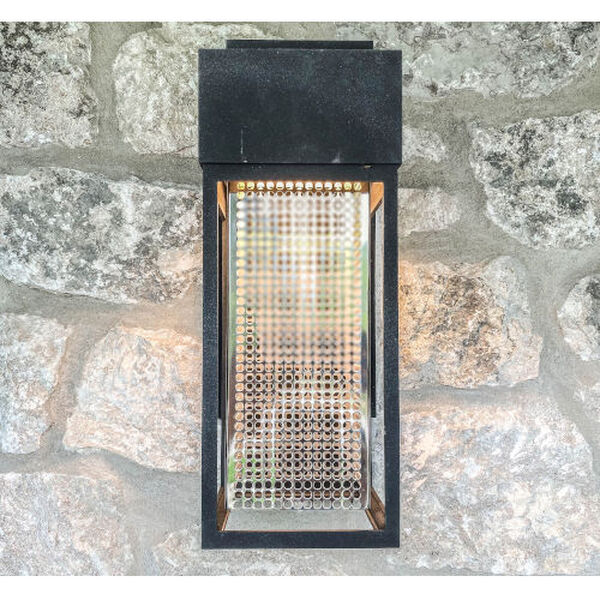 Townhouse Galaxy Black LED One-Light Five-Inch Outdoor Wall Mount, image 4