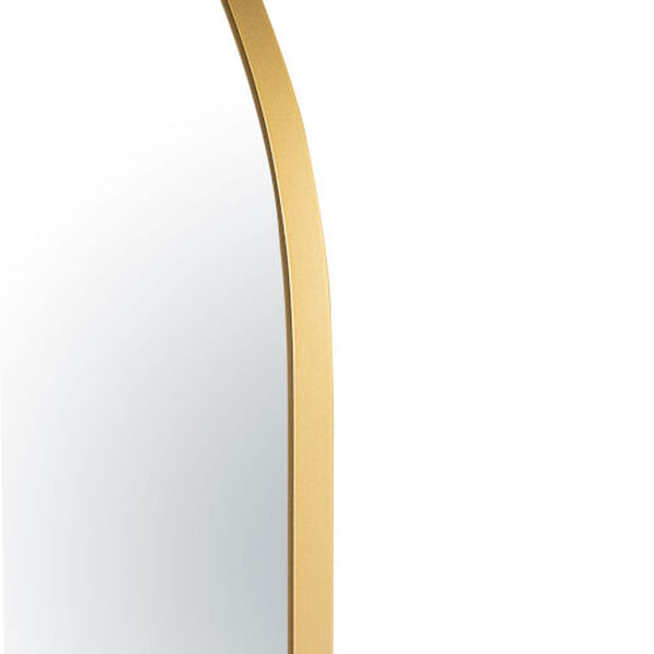 Capsule Gold 24 x 60 Inch Wall Mirror, image 5