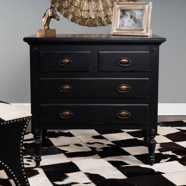 Easterbrook Black Drawer Chest, image 9