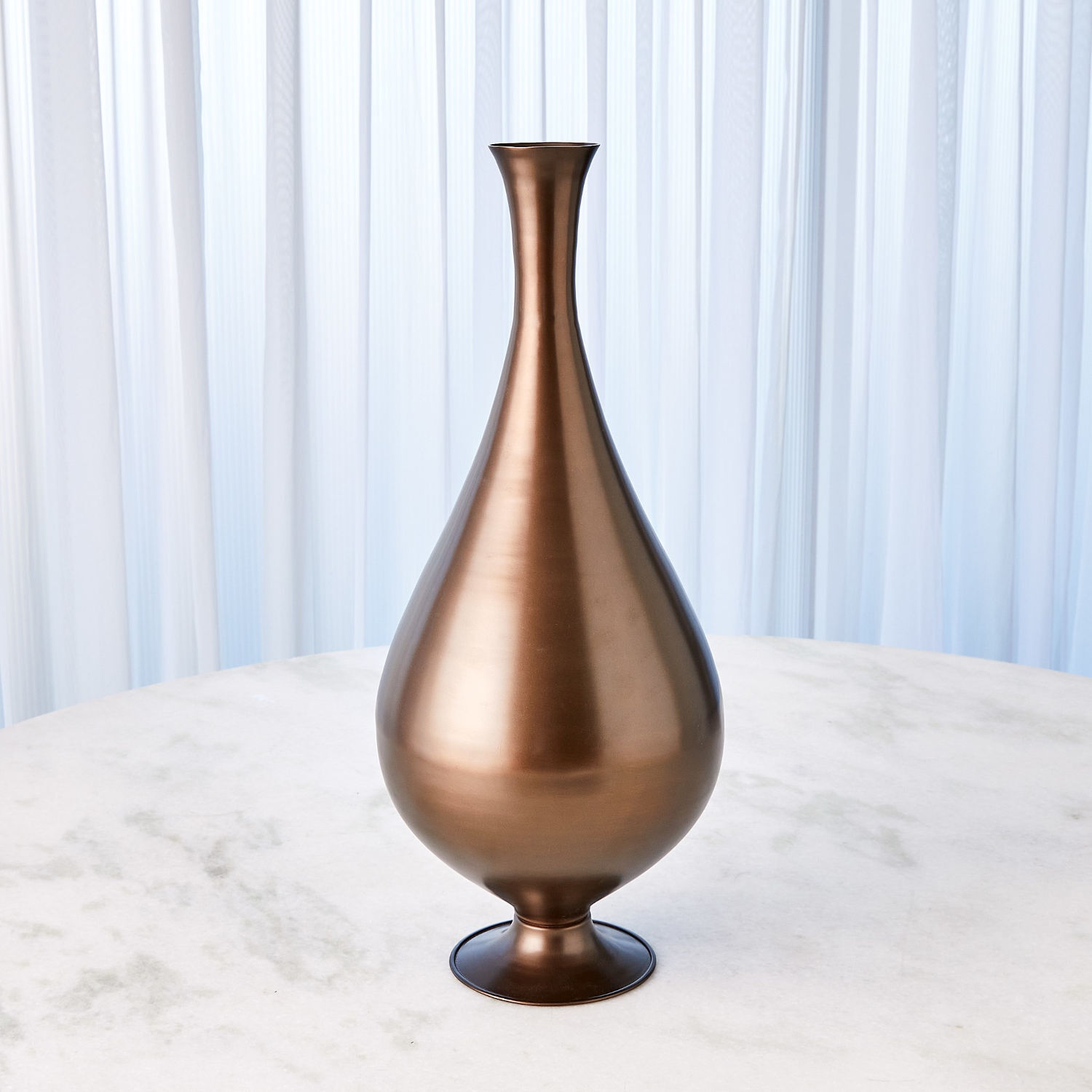 Bronze Copper Cyan Design 10572 Arabica Vase