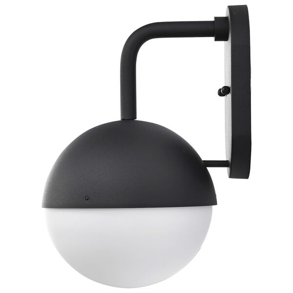Atmosphere Matte Black Eight-Inch LED Outdoor Wall Mount, image 2