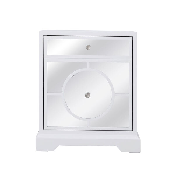 Modern White 24-Inch Cabinet, image 1