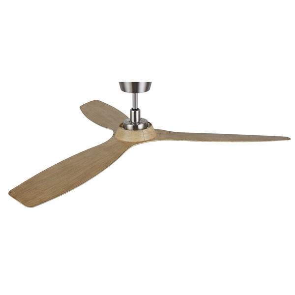 Lucci Air Moto Brushed Nickel and Teak 52-Inch Ceiling Fan, image 4