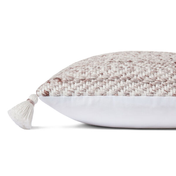 Blush and Natural : 18 In. x 18 In. Indoor/Outdoor Pillow, image 2