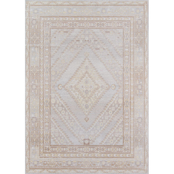 Isabella Geometric Gray Rectangular: 7 Ft. 10 In. x 10 Ft. 6 In. Rug, image 1