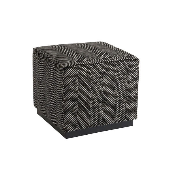 Upholstery Brown Colby Ottoman, image 1
