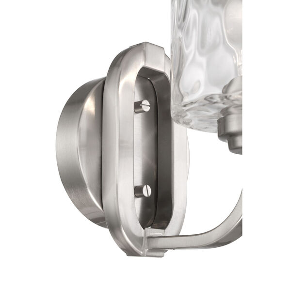 Collins Brushed Polished Nickel One-Light Wall Sconce, image 6