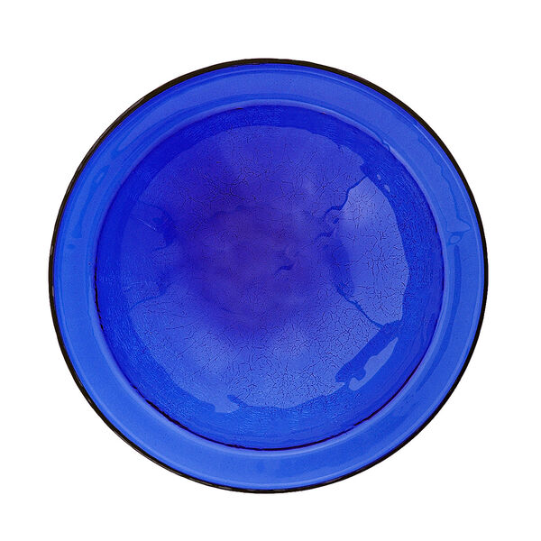 Crackle Bowl - Cobalt Blue, image 1