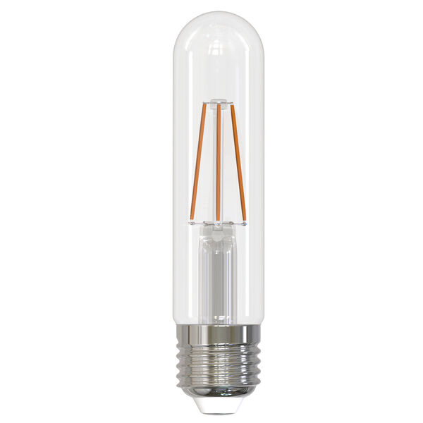 Pack of 2 Clear LED Filament T9 40 Watt Equivalent Standard Base Soft White 400 Lumens Light Bulbs, image 1