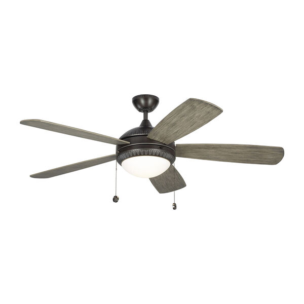 Discus Ornate Aged Pewter 52-Inch LED Ceiling Fan, image 5